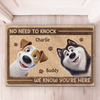 Custom Home Decor Decorative Mat - Personalized Birthday Gifts For Dog Lovers, Dog Dad And Mom - House Full Of Paws