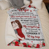 Custom Blanket - Personalized Anniversary Wedding Gifts For Husband And Wife, Him And Her - Together Feels Just Right
