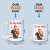 Custom Mug - Personalized Anniversary Wedding Gifts For Husband And Wife, Him And Her - You Are My Calm