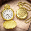 Custom Pocket Watch - Personalized Anniversary Wedding Gifts For Husband And Wife, Him And Her - Together We Choose Us