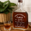 Custom Whiskey Bottle - Personalized Anniversary Wedding Gifts For Husband And Wife, Him And Her - Love Grows Stronger Together
