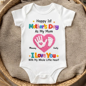 Custom Baby Onesie - Personalized Baby Shower, Gender Reveal Gifts For New Moms, New Dads, New Parents - Welcome To Our Little Miracle