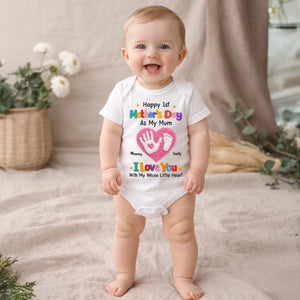 Custom Baby Onesie - Personalized Baby Shower, Gender Reveal Gifts For New Moms, New Dads, New Parents - Welcome To Our Little Miracle