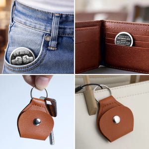 Custom Pocket Hug - Personalized Birthday Gifts For Brother - Stronger When Brothers Stand