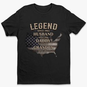 Custom Unisex T-shirt, Premium T-shirt, Hoodie - Personalized 4th Of July Gifts For Dad, Grandpa, Husband - Home Of The Brave