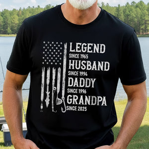 Custom Unisex T-shirt, Premium T-shirt, Hoodie - Personalized 4th Of July Gifts For Dad, Grandpa, Husband - Classic Never Gets Old