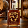 Custom Liquor Decanter - Personalized Birthday Gifts For Dad, Grandpa - Dad And Grandpa Forever