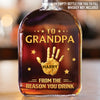 Custom Liquor Decanter - Personalized Birthday Gifts For Dad, Grandpa - Dad And Grandpa Forever