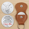Custom Pocket Hug - Personalized Anniversary Wedding Gifts For Husband And Wife, Him And Her - Our Bond Deepens With Time