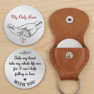 Custom Pocket Hug - Personalized Anniversary Wedding Gifts For Husband And Wife, Him And Her - Choosing You Comes Easy