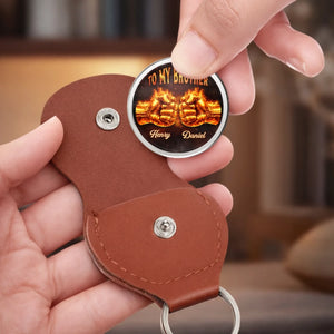 Custom Pocket Hug - Personalized Birthday Gifts For Brother - Brothers Today Tomorrow Always