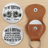 Custom Pocket Hug - Personalized Birthday Gifts For Brothers - Always Here For You