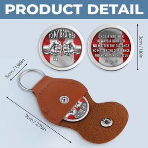 Custom Pocket Hug - Personalized Birthday Gifts For Brother - Always My Brother