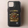Custom Leather Flip Wallet Phone Case - Personalized America 250th Anniversary Gifts For Women, Men - United We Stand
