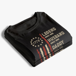 Custom Unisex T-shirt, Premium T-shirt, Hoodie - Personalized Birthday Gifts For Dad, Grandpa, Husband - Forever Awesome