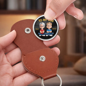 Custom Pocket Hug - Personalized Birthday Gifts For Mom, Son - Forever Your Little Boy