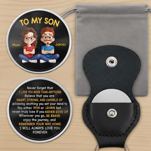 Custom Pocket Hug - Personalized Birthday Gifts For Mom, Son - Forever Your Little Boy