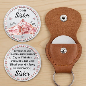 Custom Pocket Hug - Personalized Best Friend Birthday Gifts For Women, Besties, Sisters, BFF - Real Friendship Never Fades
