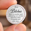 Custom Pocket Hug - Personalized Best Friend Birthday Gifts For Women, Besties, Sisters, BFF - Forever My Sister, Forever My Friend