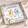 Custom Full-Print Jewelry Dish - Personalized Best Friend Birthday Gifts For Women, Besties, Sisters, BFF - Besties For A Lifetime