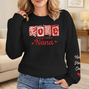 Custom Unisex Sweater, Hoodie - Personalized Mother's Day Birthday Gifts For Mom, Grandma - Heart Of The Family