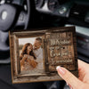 Clip Personalizado Para Visera De Coche Con Foto – Regalo De Aniversario De Boda Personalizado Para Esposo Y Esposa, Para Él Y Para Ella - Amor Que Nunca Termina