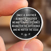 Custom Pocket Hug - Personalized Birthday Gifts For Brother - Brothers Built To Last