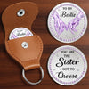 Custom Pocket Hug - Personalized Best Friend Birthday Gifts For Women, Besties, Sisters, BFF - My Forever Kind Of Sister