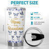 Custom Printed Tumbler - Personalized Mother's Day Gifts For Mom, Grandma - Blessed With Mom And Grandma