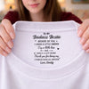 Custom Inside Neck Print T-Shirt - Personalized Best Friend Birthday Gifts For Women, Besties, Sisters, BFF - Soul Sister, No DNA Needed