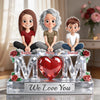 Custom Acrylic Plaque - Personalized Mother's Day Birthday Gifts For Mom - Love, Sealed In Ruby