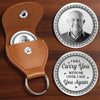 Custom Photo Pocket Hug - Personalized Memorial Sympathy Gifts For Loss Of Mom, Dad - Heaven Holds You
