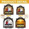 Custom Window Hanging Suncatcher Ornament - Personalized Mother's Day Birthday Gifts For Mom, Grandma - Mom Makes Life Beautiful