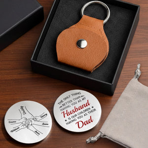 Custom Pocket Hug - Personalized Anniversary Wedding Gifts For Husband And Wife, Him And Her - Hugs You Can Keep