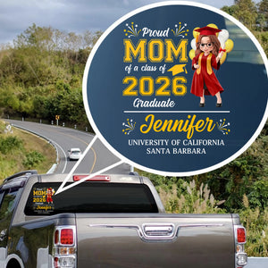 Custom RV Decal - Personalized Graduation Gifts For Him, Her - Go Where Your Dreams Take You