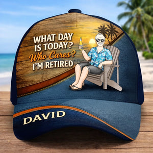Custom Hat, All Over Print Classic Cap - Personalized Retirement Gifts For Women, Men - Enjoy Every Moment Now