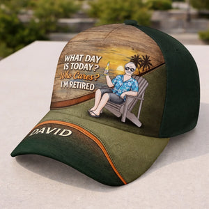Custom Hat, All Over Print Classic Cap - Personalized Retirement Gifts For Women, Men - Enjoy Every Moment Now