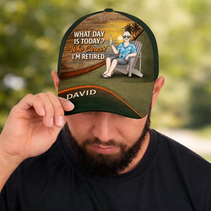 Custom Hat, All Over Print Classic Cap - Personalized Retirement Gifts For Women, Men - Enjoy Every Moment Now