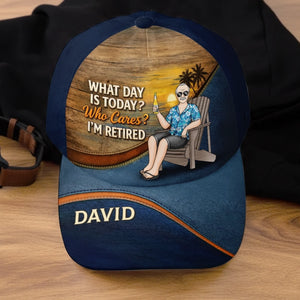 Custom Hat, All Over Print Classic Cap - Personalized Retirement Gifts For Women, Men - Enjoy Every Moment Now