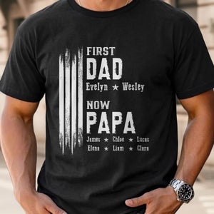 Custom Unisex T-shirt, Premium T-shirt, Hoodie - Personalized Father's Day Birthday Gifts For Dad, Grandpa - From Dad To Grandpa, Still The Best