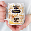 Custom 3D Inflated Effect Printed Mug - Personalized Graduation Gifts For Him, Her - A Milestone Worth Celebrating