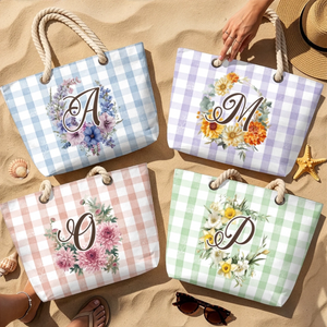 Custom Beach Bag - Personalized Summer Vacation And Travel Gifts For Best Friends, Family - Sunshine In Every Little Moment