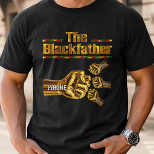 Custom Unisex T-shirt, Premium T-shirt, Hoodie - Personalized Father's Day Birthday Gifts For Dad, Grandpa - Fatherhood Looks Like Me