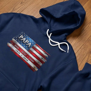 Custom Unisex T-shirt, Premium T-shirt, Hoodie - Personalized Father's Day Birthday Gifts For Dad, Grandpa - Legendary Dad Energy Only