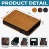 Custom Pop-Up Leather Wallet - Personalized Father's Day Gifts For Dad, Grandpa - The Man, The Myth, The Dad