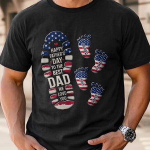Custom Unisex T-shirt, Premium T-shirt, Hoodie - Personalized America 250th Anniversary Father's Day Birthday Gifts For Dad, Grandpa - Grandpa The Legend Lives