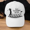 Custom Hat, All Over Print Classic Cap - Personalized Birthday Golf Gifts For Dad, Grandpa - Golf Days With Dad