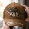 Best Papa Ever - Family Personalized Custom Hat, All Over Print Classic Cap - Father's Day, Gift For Dad, Grandpa