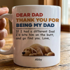 Custom Mug - Personalized Mother's Day Father's Day Birthday Gifts For Dog Lovers, Dog Dad And Mom - Dog Mom Dog Dad For Life
