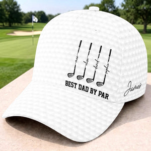 Custom Hat, All Over Print Classic Cap - Personalized Birthday Golf Gifts For Dad, Grandpa - Weekend Forecast Golf